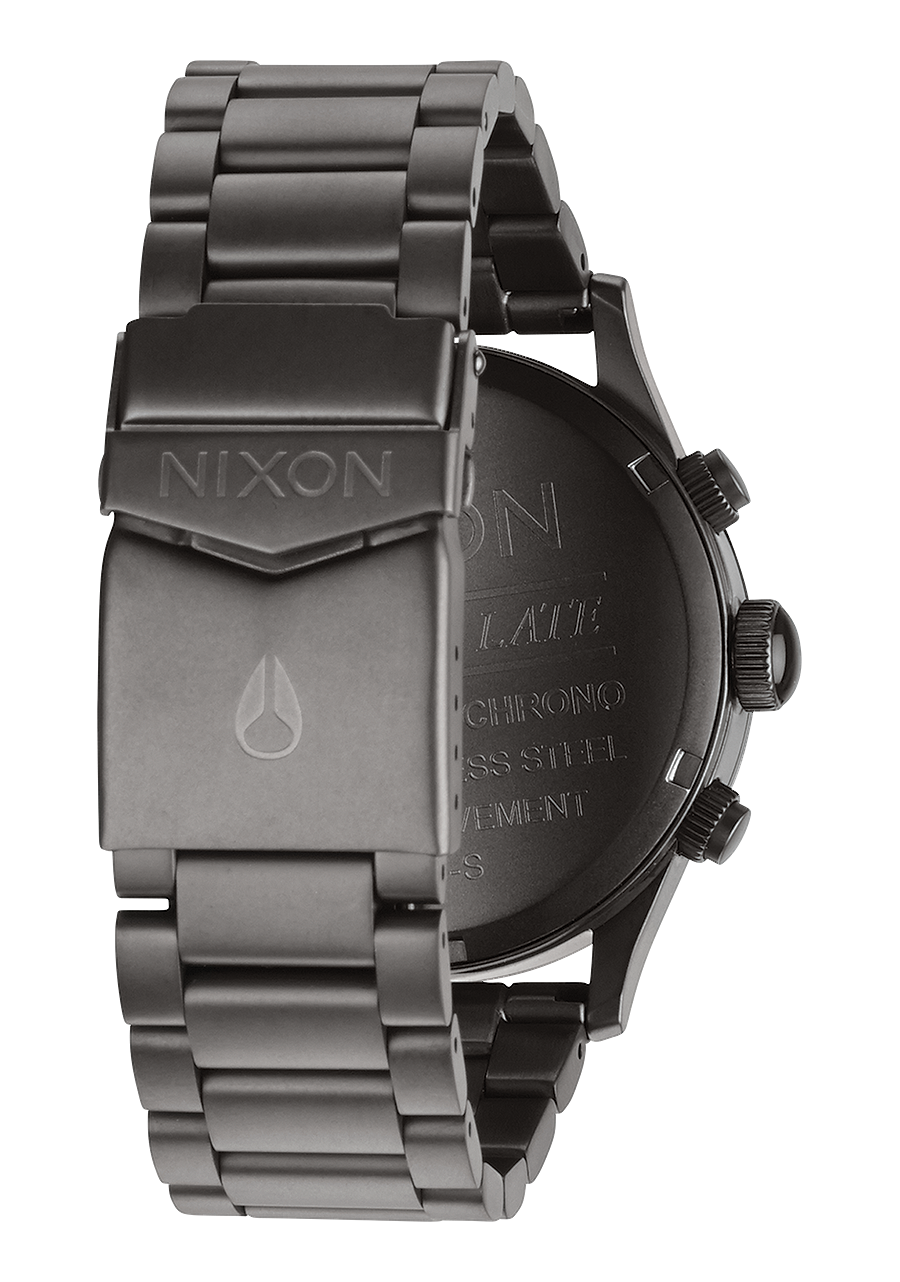 
Nixon Sentry Chrono Watch - Analog - All Gunmetal - View 3