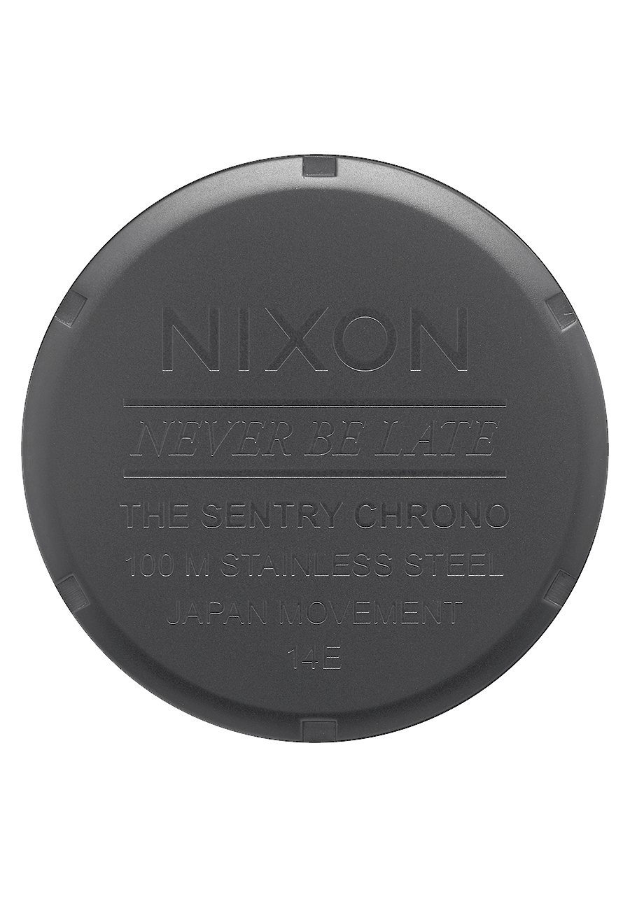 
Nixon Sentry Chrono Watch - Analog - All Gunmetal - View 4