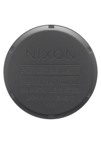 
Nixon Sentry Chrono Watch - Analog - All Gunmetal - View 4