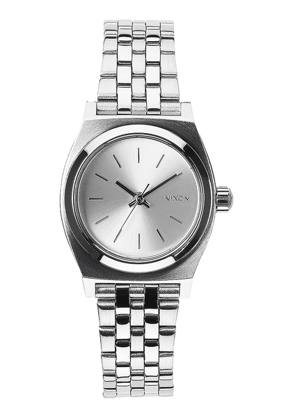 Small Time Teller Watch All Silver Women s Stainless Steel Nixon US