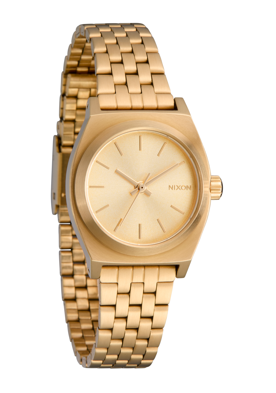 Small Time Teller Watch | All Gold | Women's Stainless Steel – Nixon US