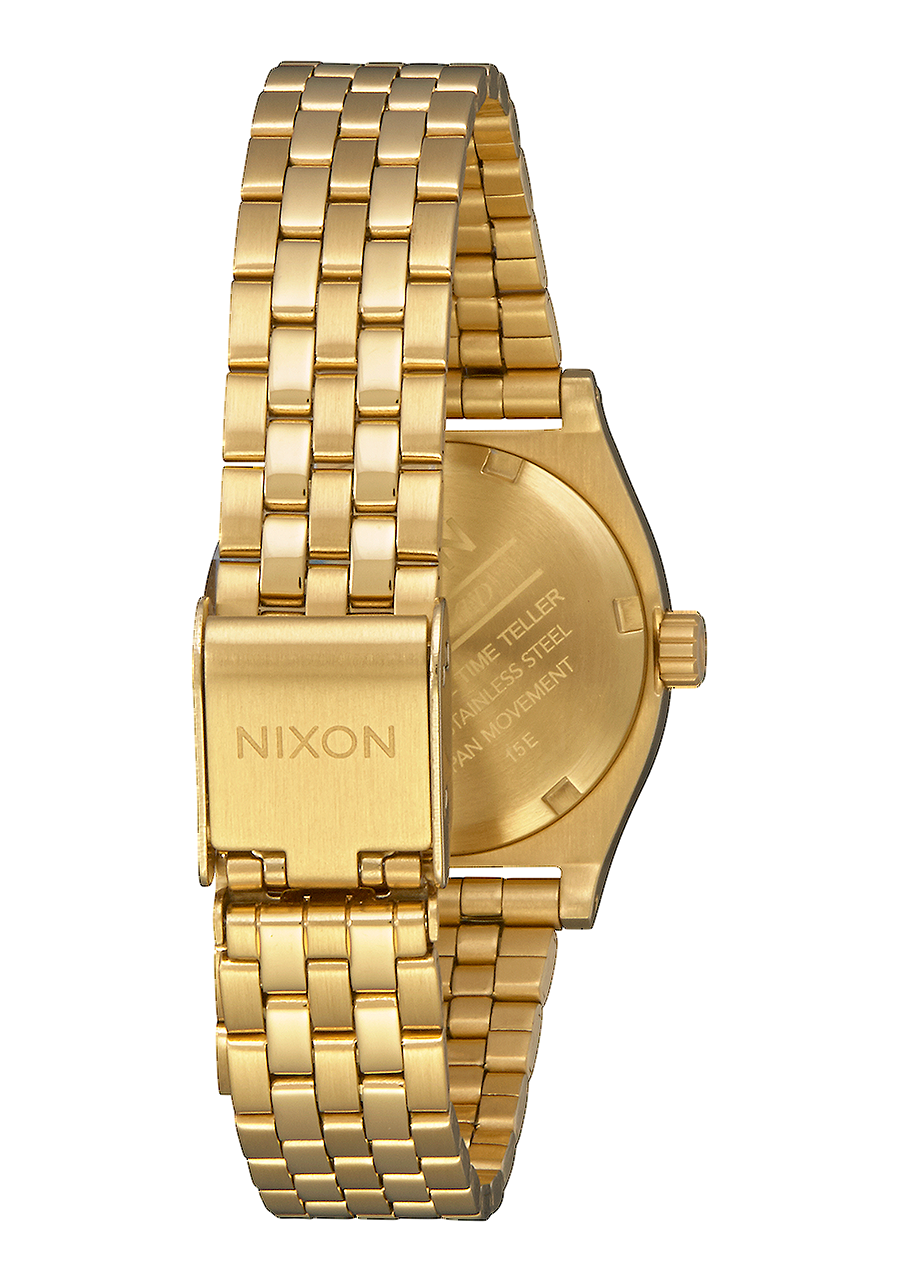 Small Time Teller Watch | All Gold | Women's Stainless Steel 