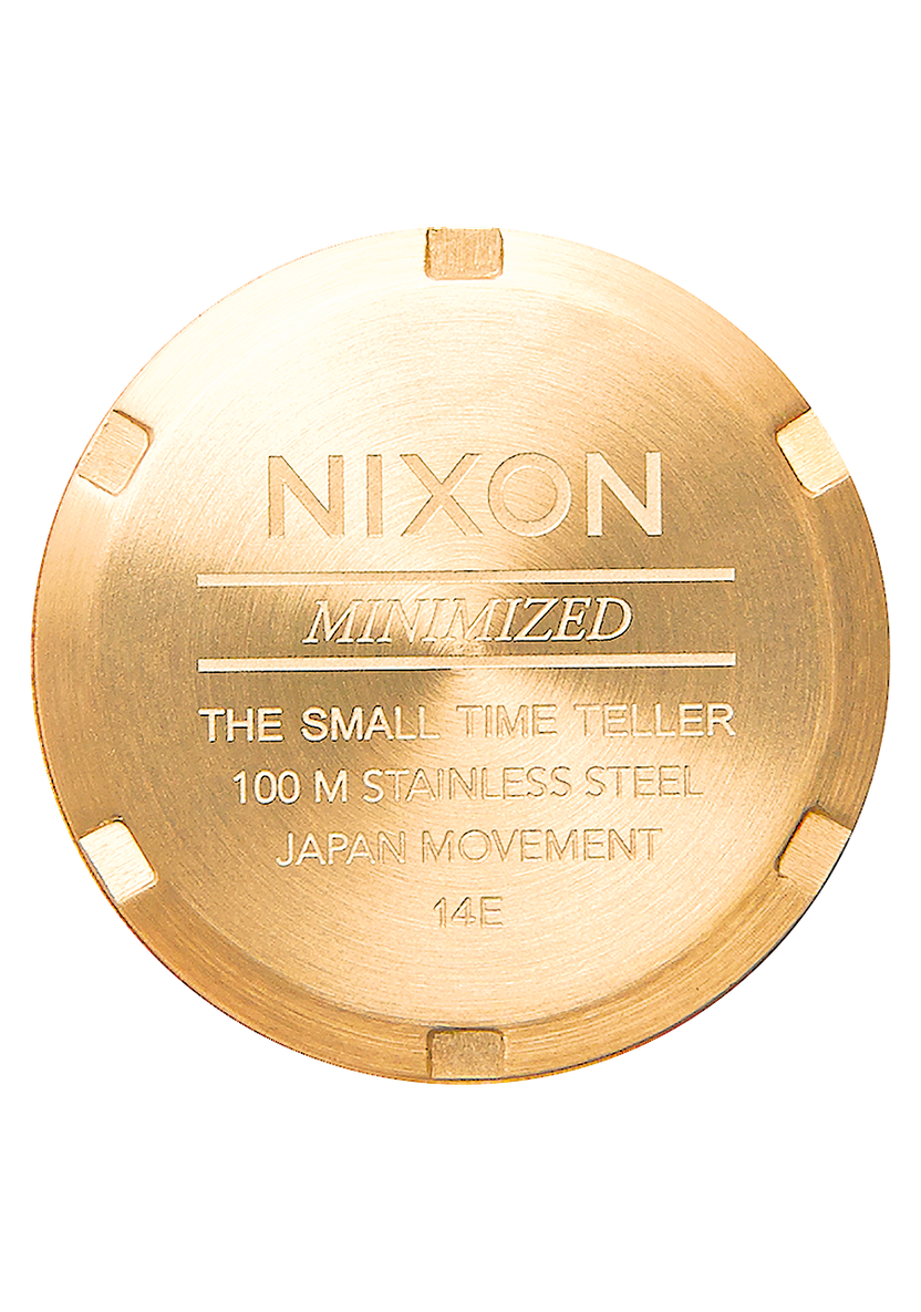 Small Time Teller Watch | All Gold | Women's Stainless Steel – Nixon US