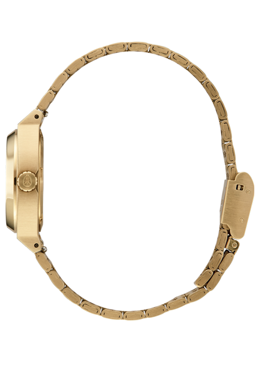 Small Time Teller Watch | Gold / Black / Gold | Women's Stainless Small Time Teller Watch | Gold / Black / Gold | Women's Stainless