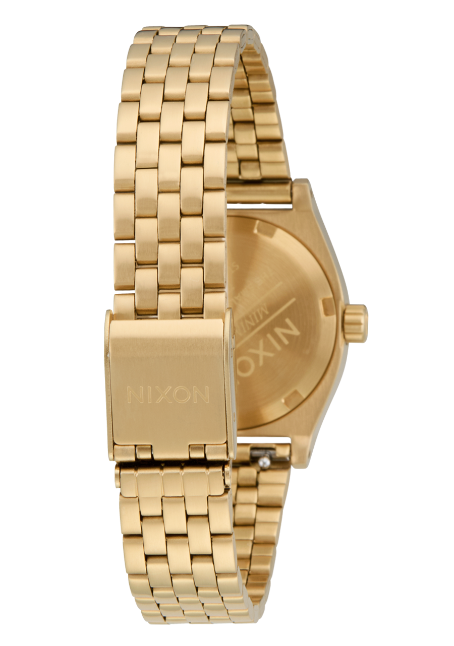 Small Time Teller Watch | Gold / Black / Gold | Women's Stainless Small Time Teller Watch | Gold / Black / Gold | Women's Stainless
