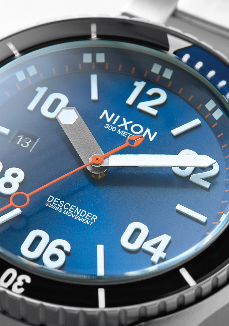 Descender Watch Blue Sunray Men's – Nixon US