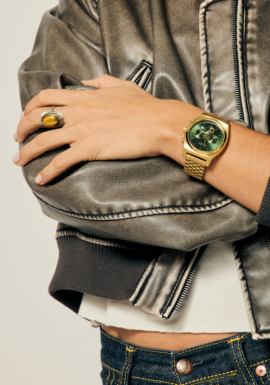 Time Teller Chrono Watch | Gold / Black / Gold | Chronograph Time Teller Chrono Watch | Gold / Black / Gold | Chronograph