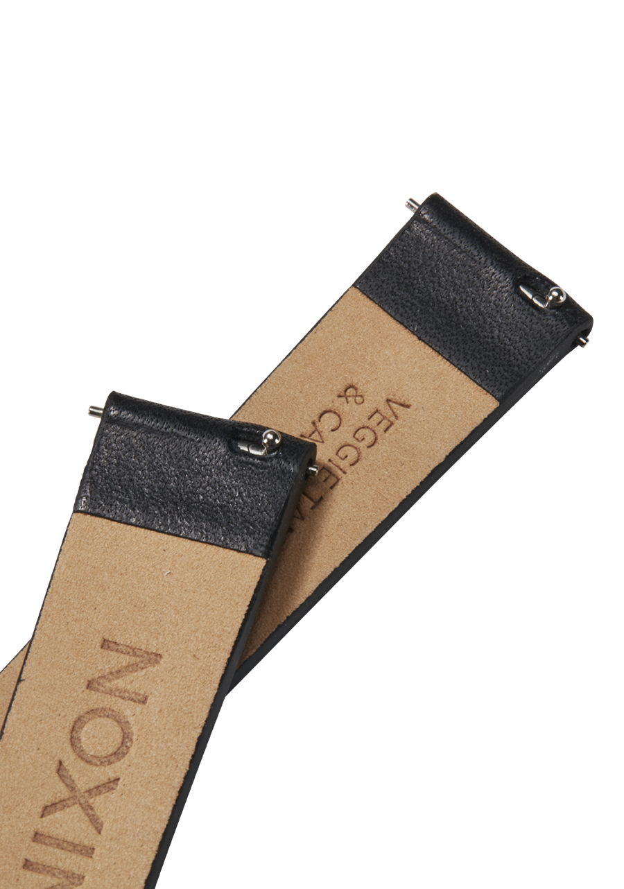 16mm Vegetable Tanned Leather Band | Black – Nixon US 16mm Vegetable Tanned Leather Band | Black – Nixon US