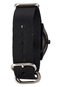 20mm Nylon #TIDE One Piece Band - Black View 5