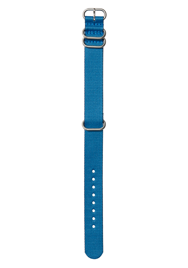 20mm Nylon #TIDE One Piece Band - Navy / Blue