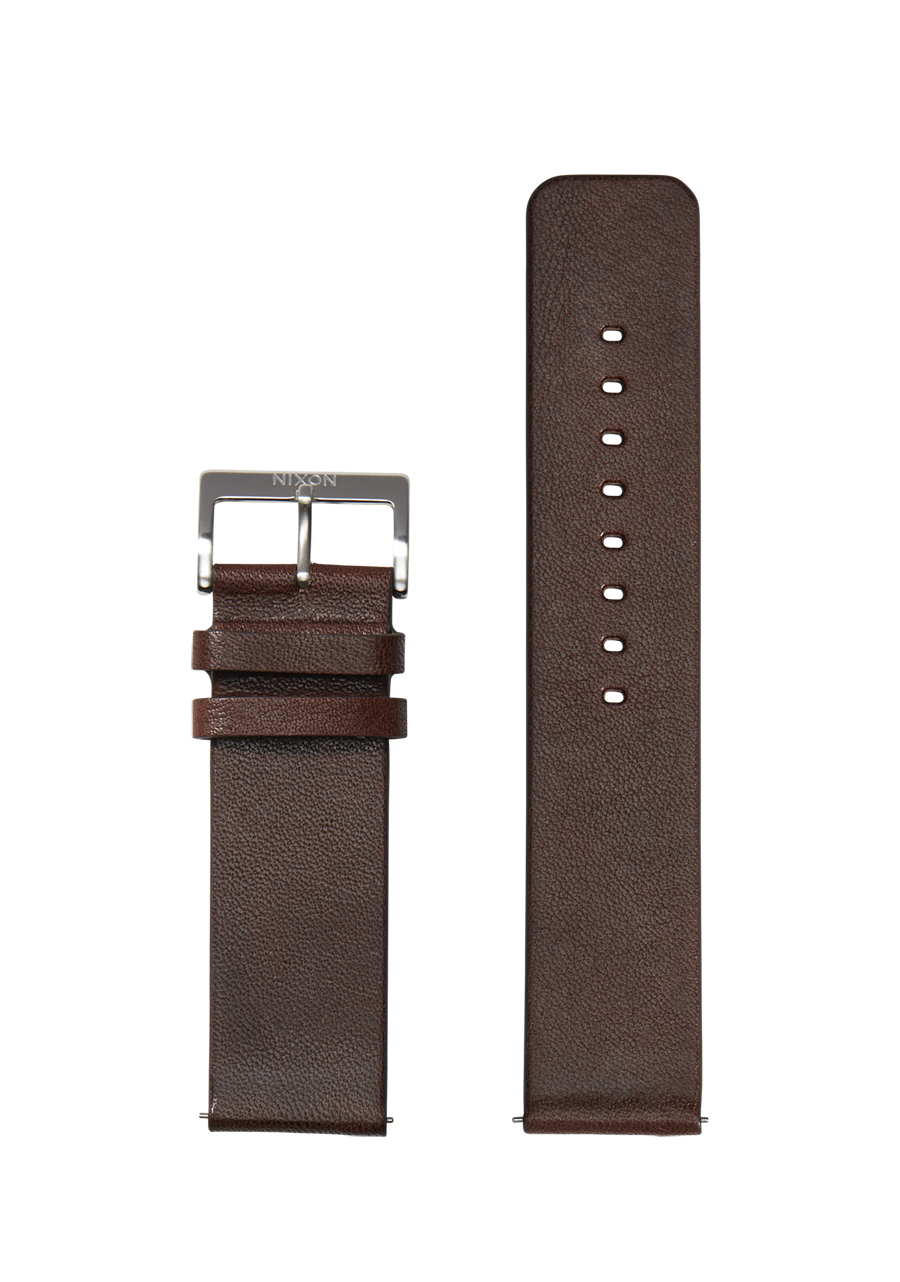 23mm Veg Tanned Leather Band - Brown View 1