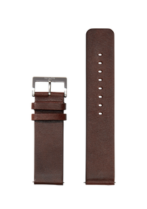 23mm Veg Tanned Leather Band - Brown View 1