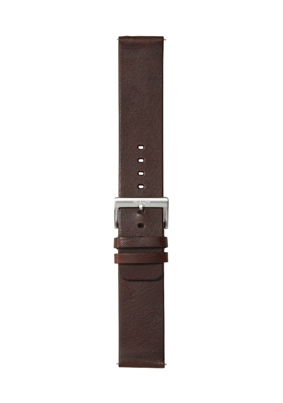 23mm Veg Tanned Leather Band - Brown View 2