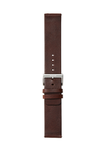 23mm Veg Tanned Leather Band - Brown View 2