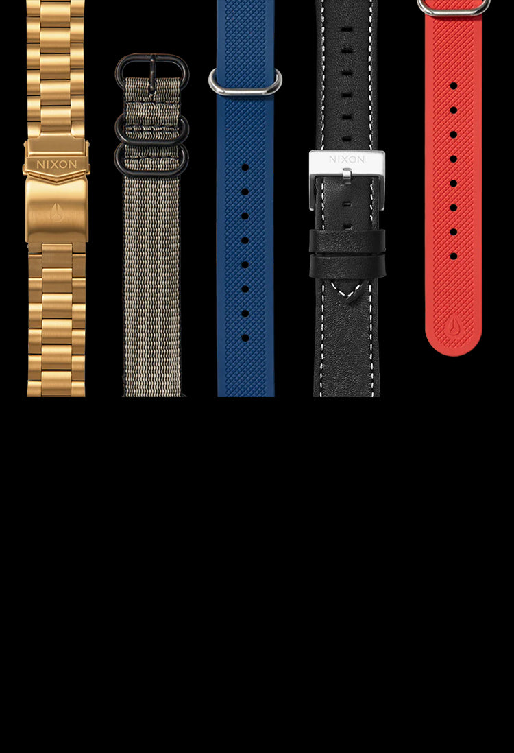 Nixon watch band types comparison chart