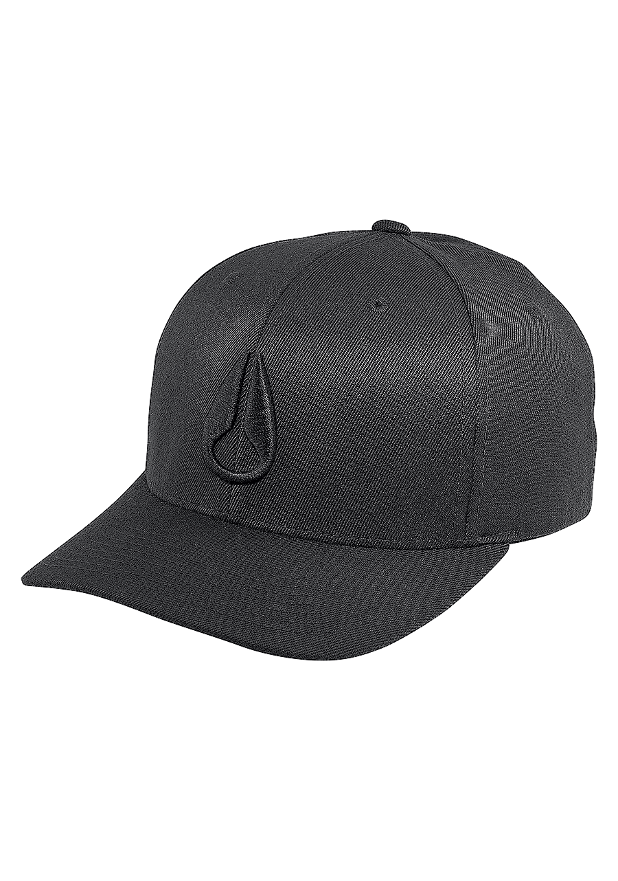 Nixon Deep Down FF Athletic Fit Hat S/M - All Black