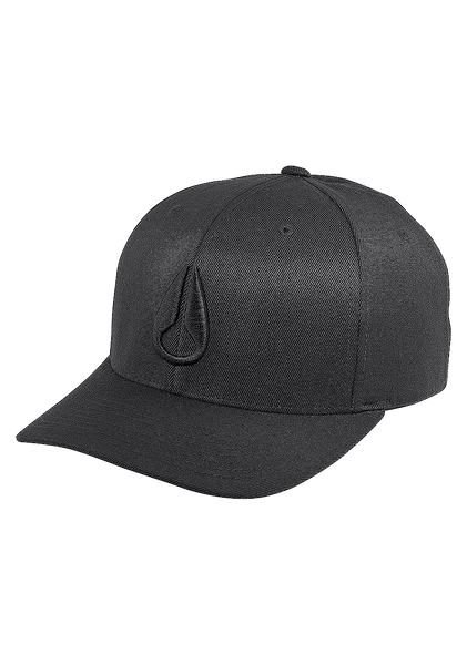 Flexfit US Nixon All Hat Black Fit | Athletic Deep – Down