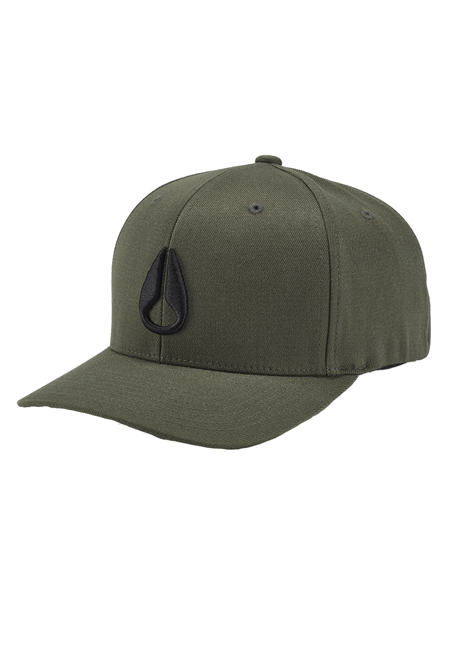 Deep Down Flexfit Athletic Fit Hat | Dark Olive – Nixon US