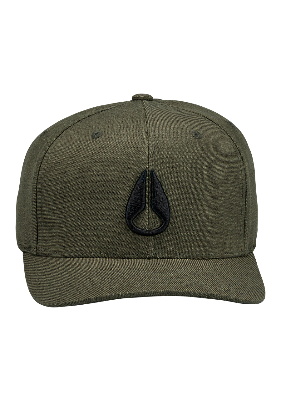Deep Down Flexfit Athletic Fit Hat | Dark Olive – Nixon US