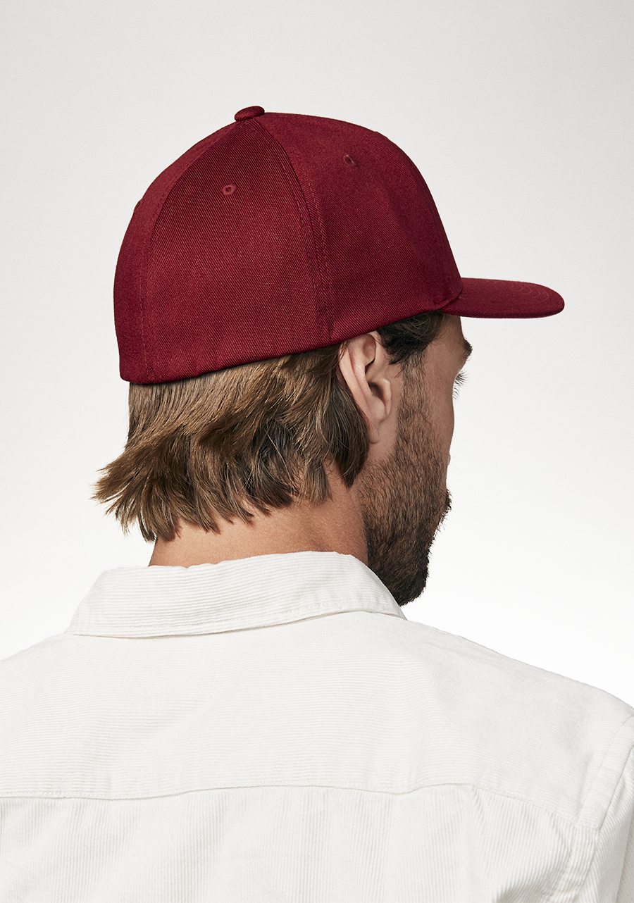 Deep Down Flexfit Athletic Fit Hat | Burgundy / White – Nixon US