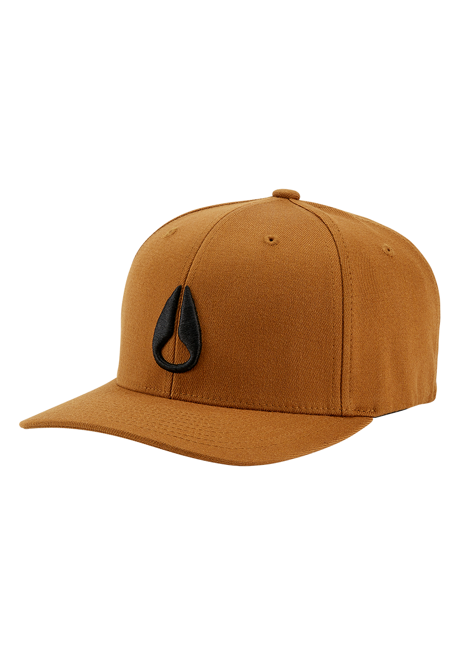 Deep Down Flexfit Athletic Fit Hat | Brown / Black – Nixon US