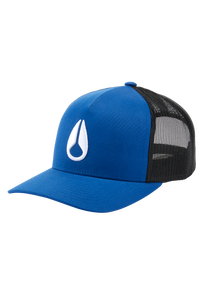 Iconed Trucker Hat - Royal / Black View 1