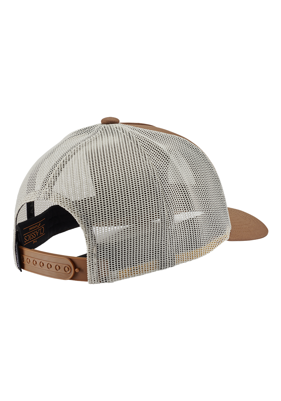 Iconed Trucker Hat Brown Off White Nixon US