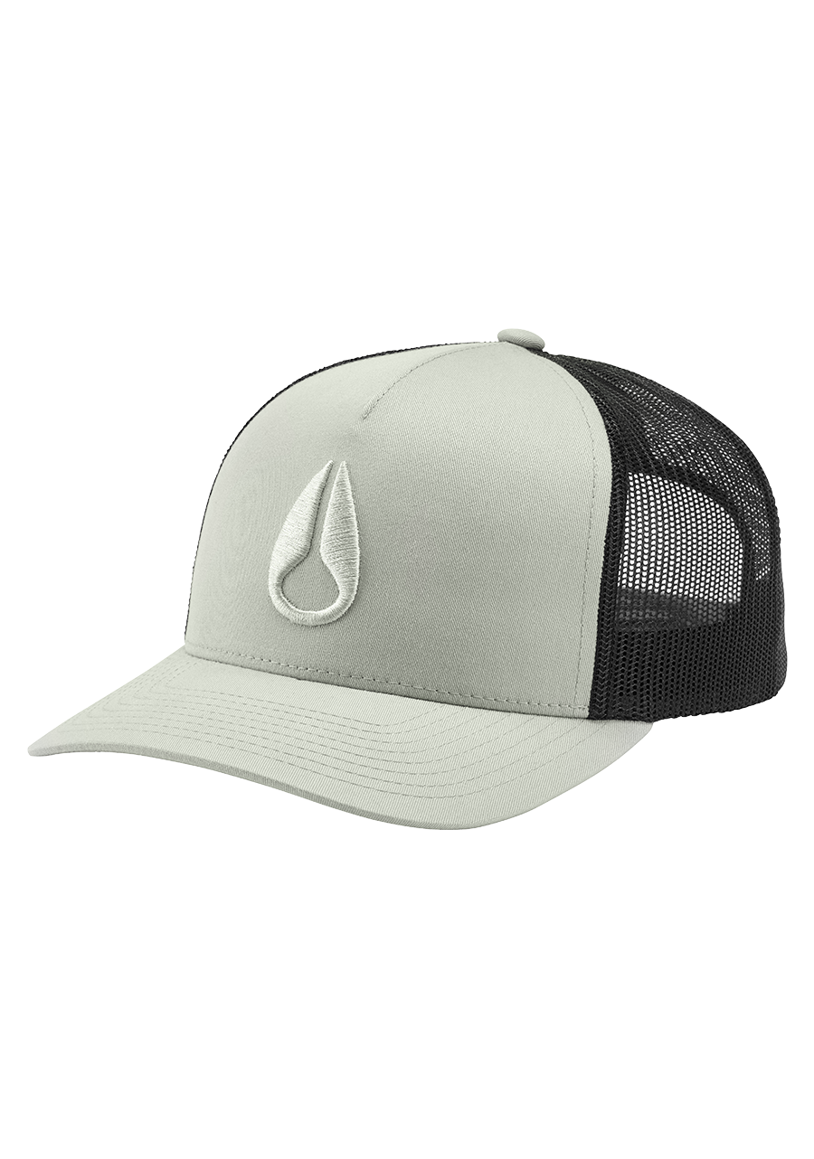 Iconed Trucker Hat | Moss Mist Nixon US –