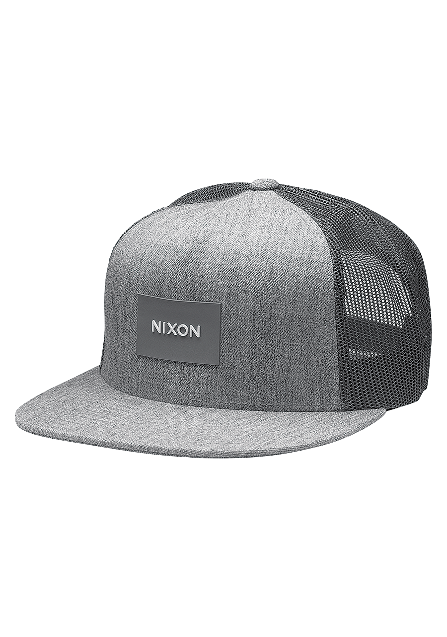 Team Trucker Hat - Heather Gray View 1