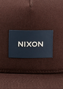 Team Trucker Hat - Navy / Brown View 5