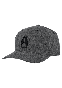 Deep Down Athletic Textured Hat - Black Woven View 1