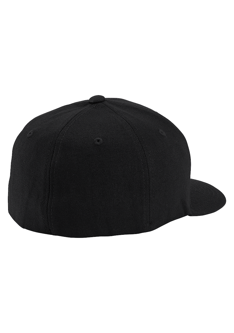 Exchange Flexfit Hat - Black / White View 2