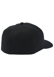 Exchange Flexfit Hat - Black / Red View 2