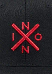 Exchange Flexfit Hat - Black / Red View 4