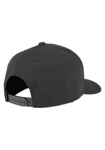 Wings Snapback Hat - All Black View 2