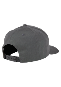 Wings Snapback Hat - Charcoal / White View 2