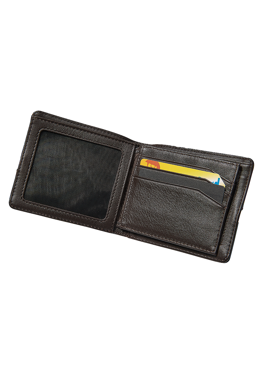 Spire II Bi-Fold Wallet - Brown View 2