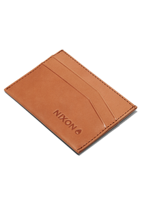 Flaco Leather Card Wallet - Tan View 1