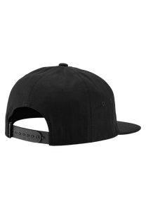 Yorker Snapback Hat - Black View 2