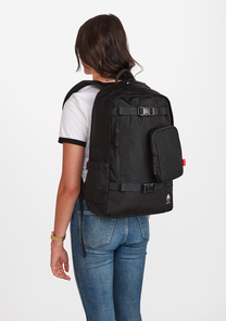 Smith Backpack - All Black Nylon View 7