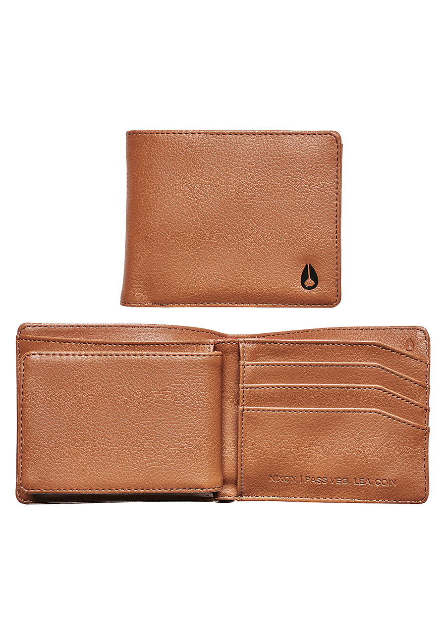 Pass Vegan Leather Coin Wallet | Saddle – Nixon US Pass Vegan Leather Coin Wallet | Saddle – Nixon US