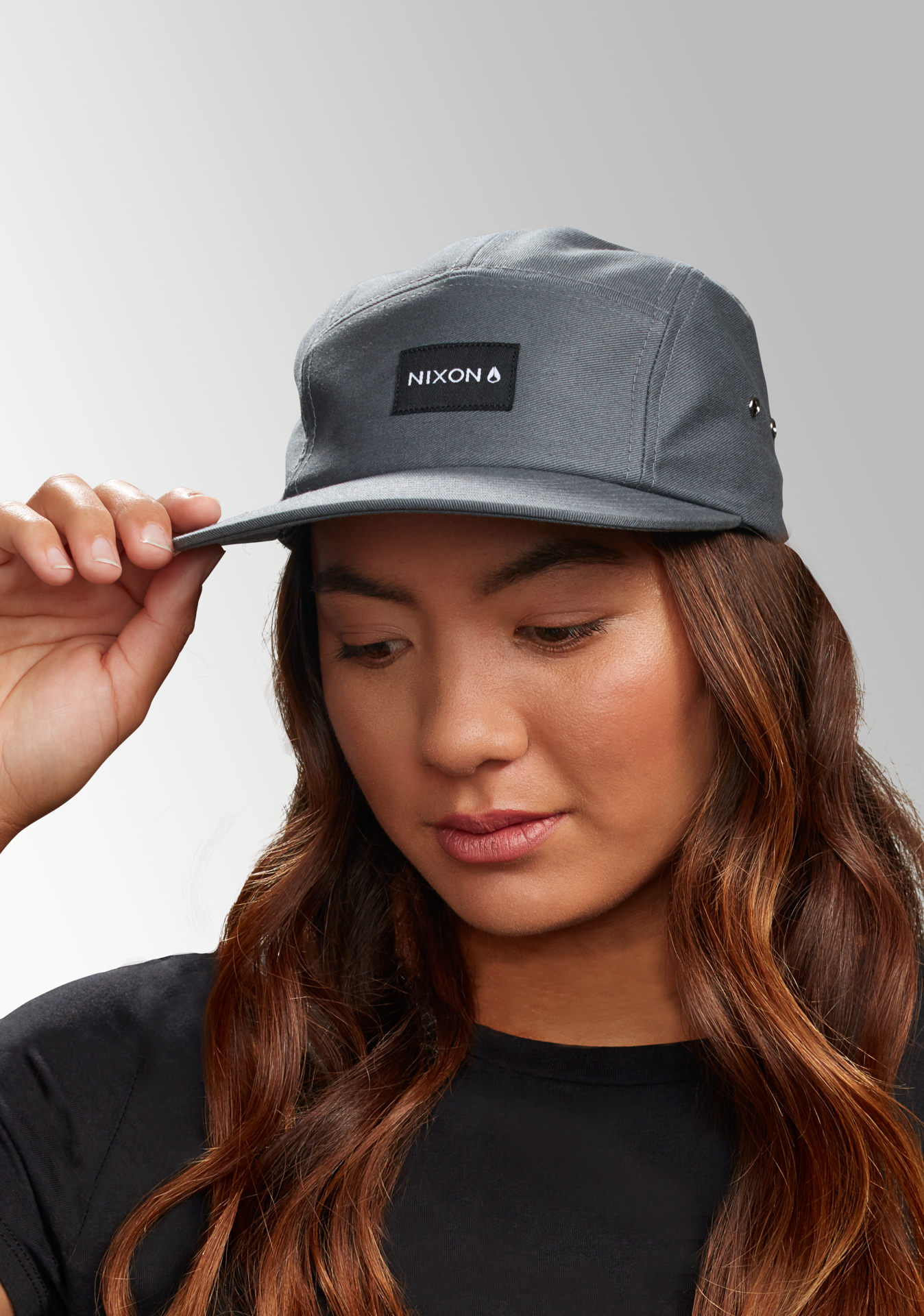 Mikey 5 Panel Hat | Gray – Nixon US Mikey 5 Panel Hat | Gray – Nixon US