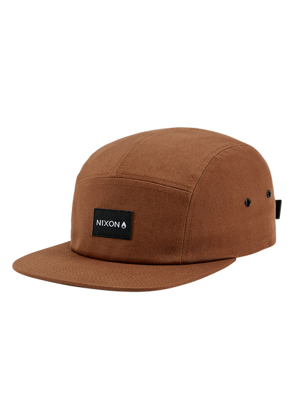 Mikey 5 Panel Hat | Brown – Nixon US Mikey 5 Panel Hat | Brown – Nixon US