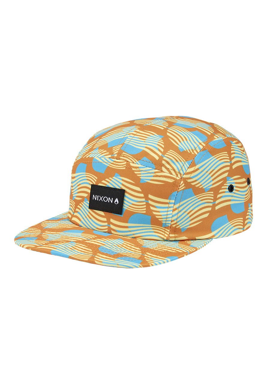Mikey 5 Panel Hat - Sunrise / Multi View 1
