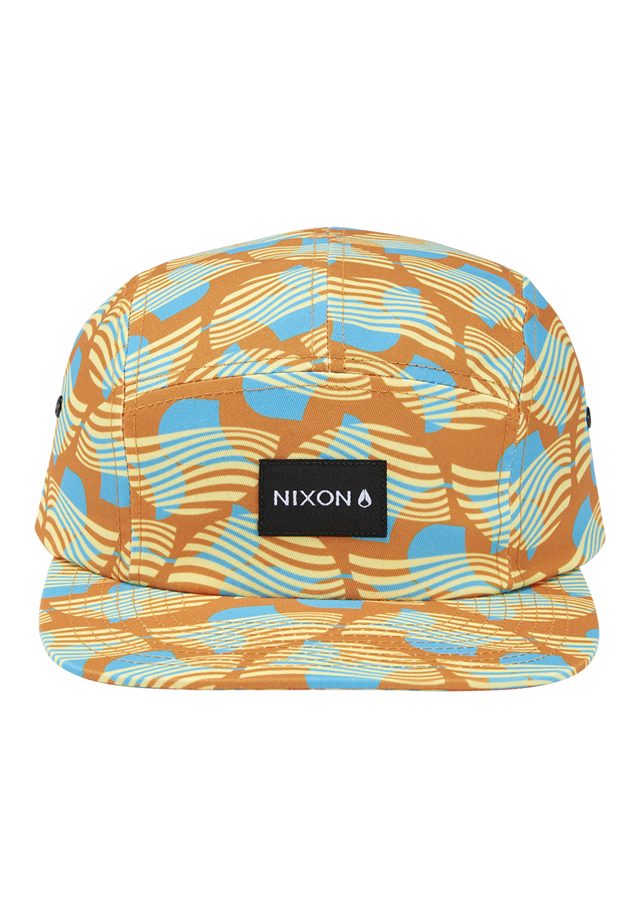 Mikey 5 Panel Hat - Sunrise / Multi View 3