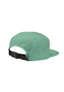 Mikey 5 Panel Hat - Squigg / Green View 2