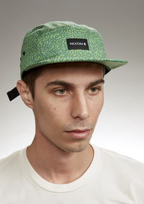 Mikey 5 Panel Hat - Squigg / Green View 5