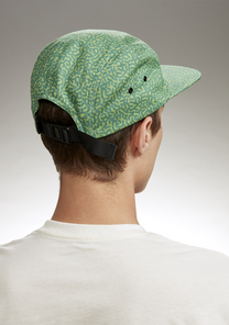Mikey 5 Panel Hat - Squigg / Green View 6