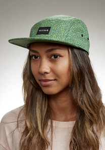 Mikey 5 Panel Hat - Squigg / Green View 7