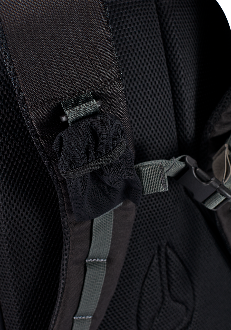 Gamma Backpack | Black / Charcoal | REPREVE Recycled Plastic Gamma Backpack | Black / Charcoal | REPREVE Recycled Plastic